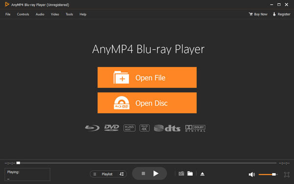 Blu-ray Player Interface