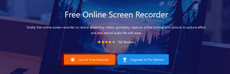 Launch free recorder