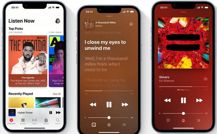 Apple Music Audio Player