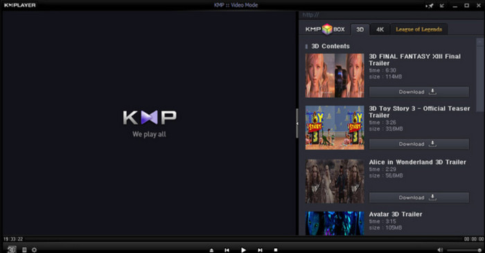 KMPlayer Video Player