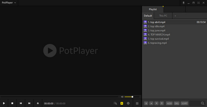 Potplayer Video Playter Windows