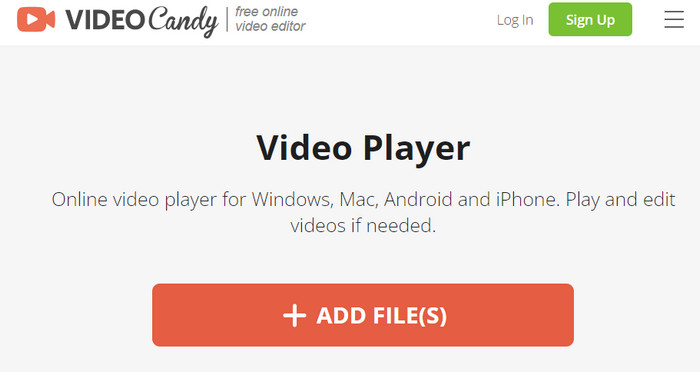 Video Candy Online MP4 Player