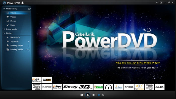 PowerDVD Video Player