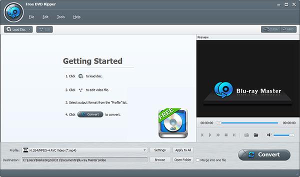 BD Free DVD Ripper