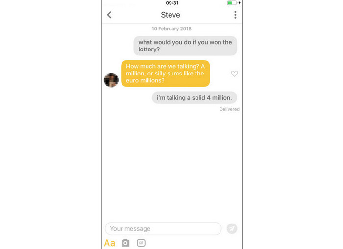 Screenshot Android Bumble