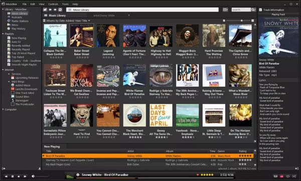 MusicBee Foobar2000 Audio Player