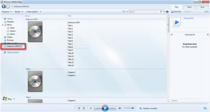 Windows Media Player Play DVD