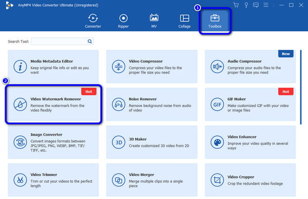 Toolbox Menu Watermark Remover Option