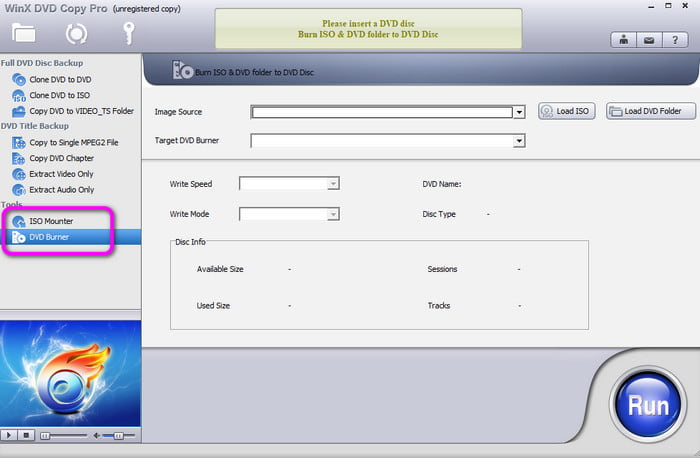 DVD Burner ISO Mounter