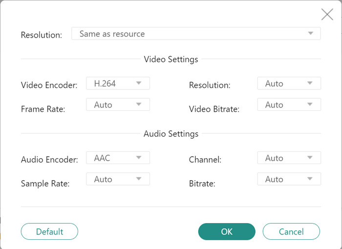 Free Vdieo Converter Online Settings Convert