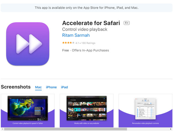 Accelerate Safari