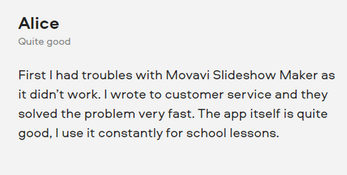 Movavi Review from Other Users1