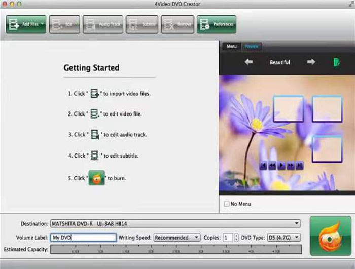 4video Dvd Creator Dvd Burner