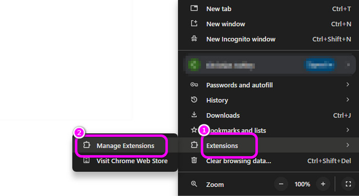 Extension Manage Extensions