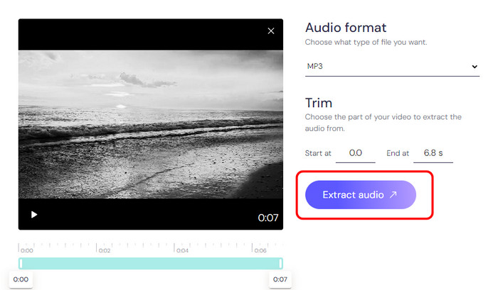 Extract Audio Biteable