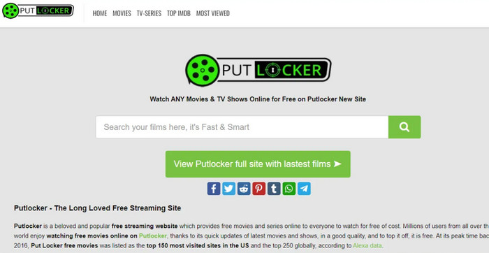 Putlocker Cataz Net not Working