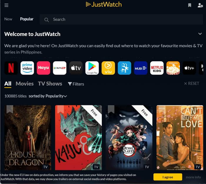 Justwatch Sites Like Vumoo