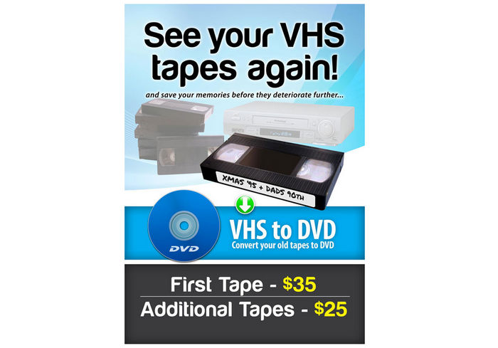 Vhs to Dvd Service