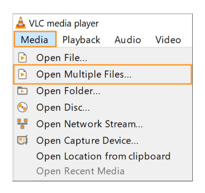 Vlc Media Open Multiple Files