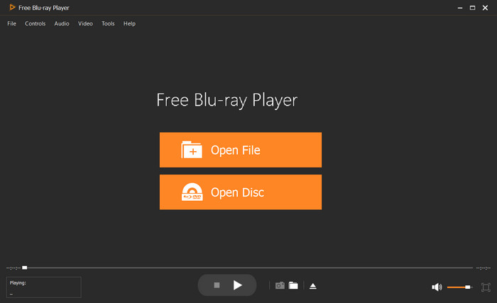 Free Blu Ray Player Open File