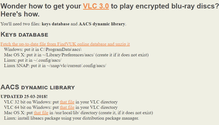 Vlc Key Database Aacs Dynamic Library Download