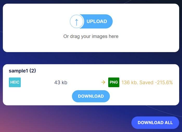 New Output Size Download